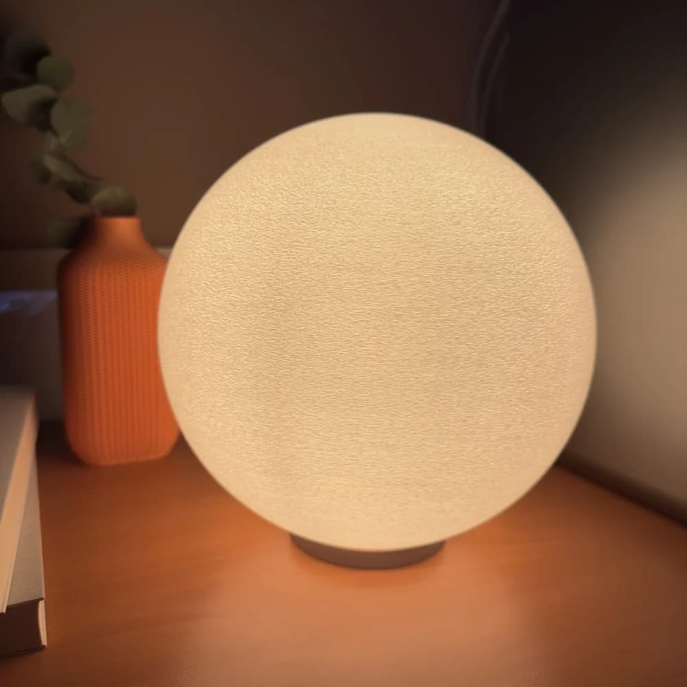 Lámpara de mesa Esfera 220mm - sin soportes - E27 — Imagen 3