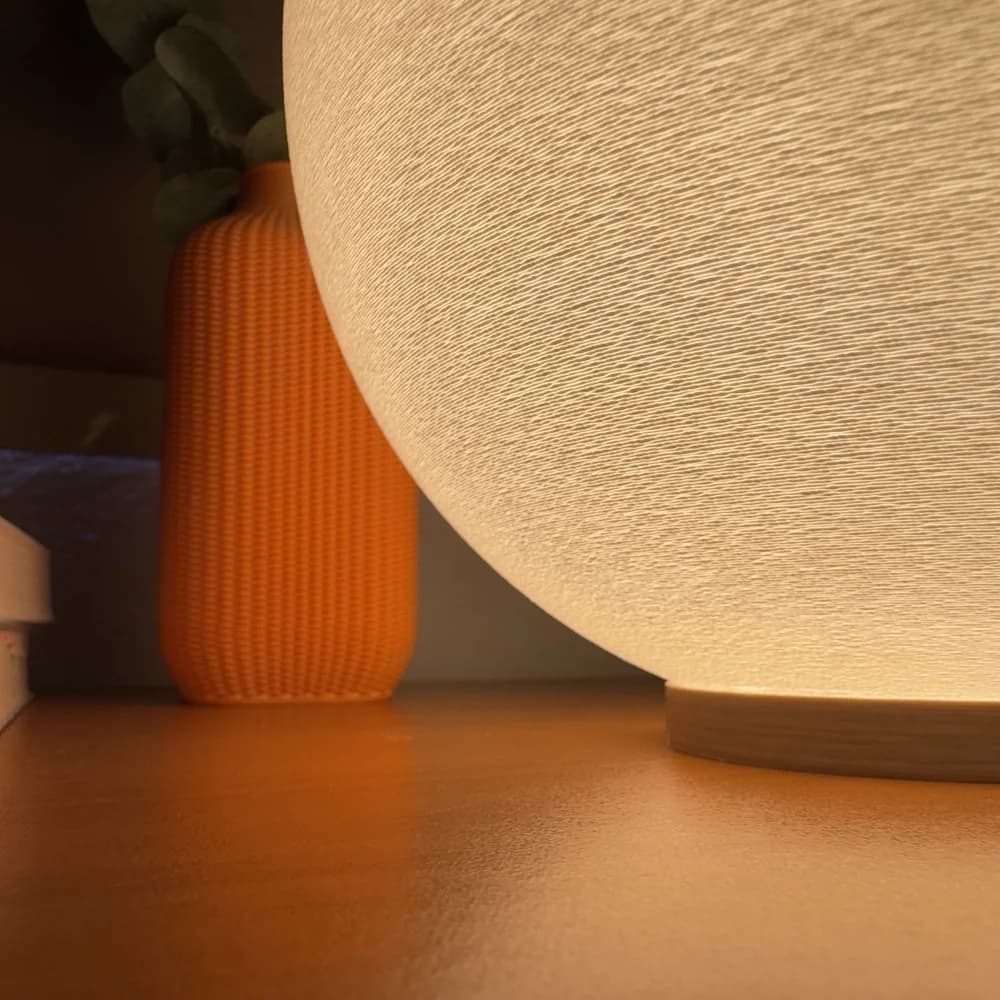 Lámpara de mesa Esfera 220mm - sin soportes - E27 — Imagen 4